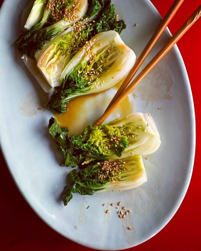 Sesame oil dish